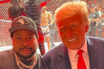 Akademiks Talks Becoming VP with 'Uncle Trump' at UFC Event: 'No Way You'd Be Worse Than Kamala'