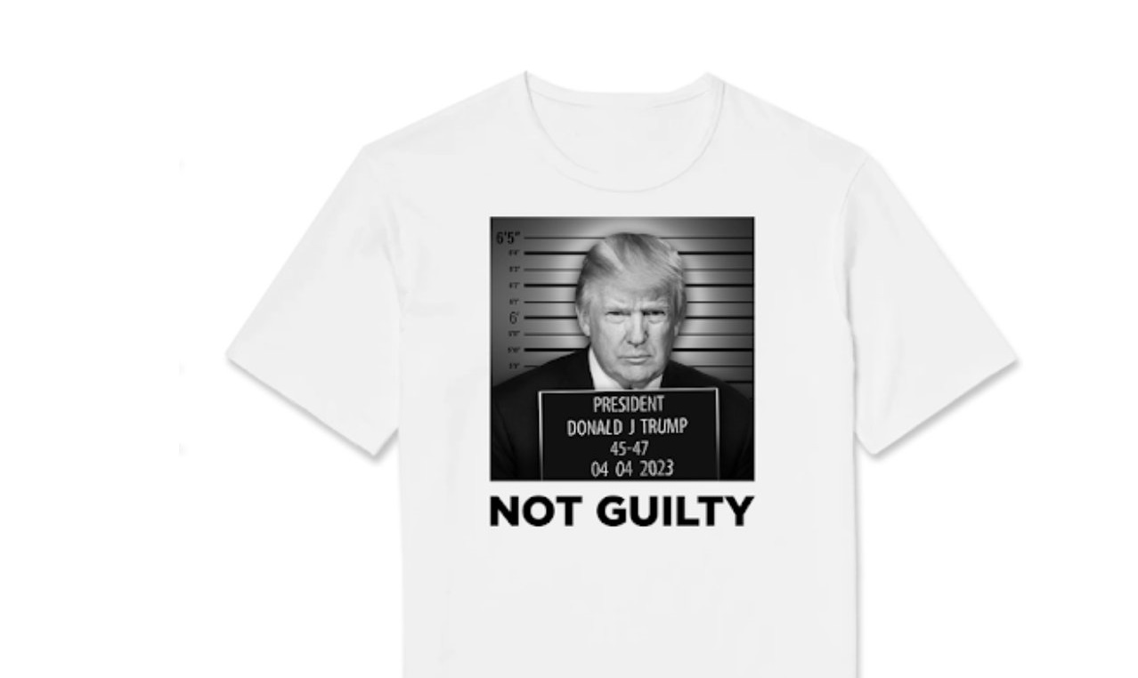 Trump Drops ‘Not Guilty’ T-Shirt on Campaign Website During Arraignment