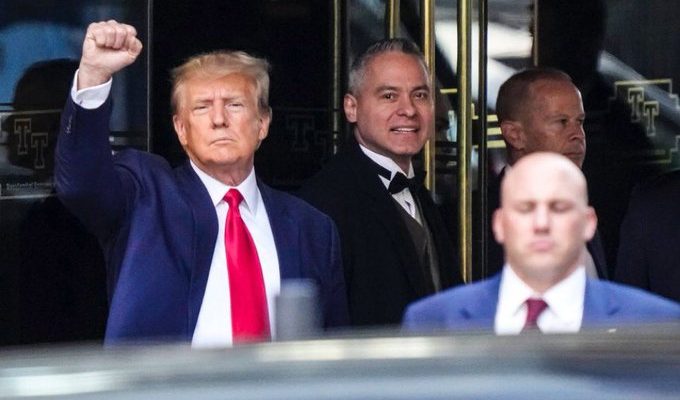 President Trump Officially Arrested in New York City