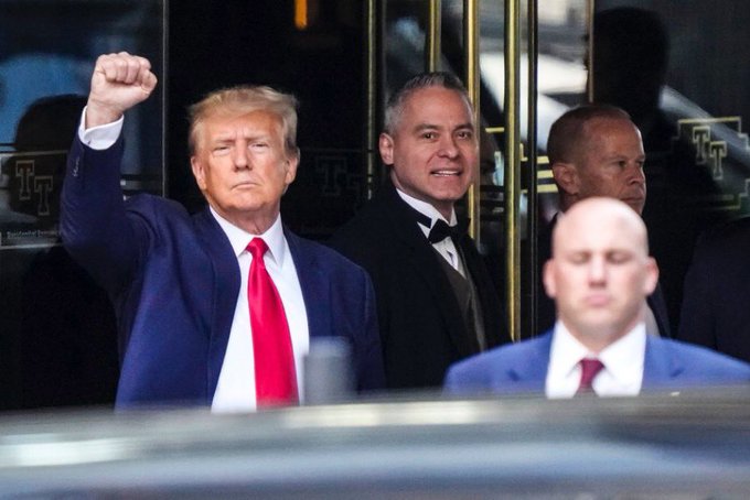 President Trump Officially Arrested and Arraigned in New York City
