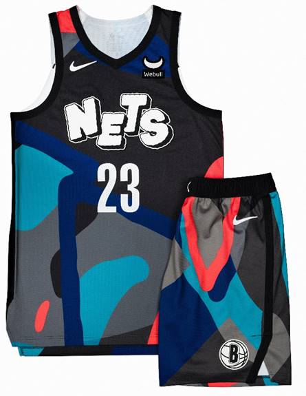SOURCE SPORTS: Brooklyn Nets Unveil 2023-24 Nike City Edition Jersey Designed by KAWS