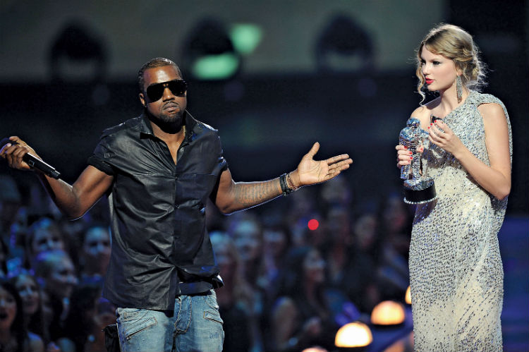 Kanye West and Taylor Swift feud