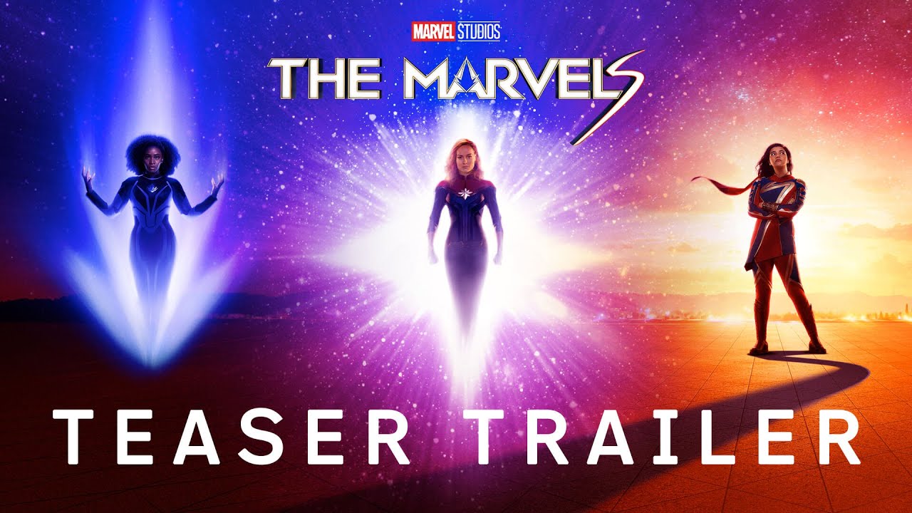 Marvel Releases Teaser Trailer for ‘The Marvels’ Starring Brie Lawson, Teyonah Parris, and Iman Vellani