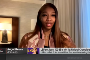 Angel Reese reacts to LSUs championship run and clarifies The White House invitation SportsCenter 1 18 screenshot